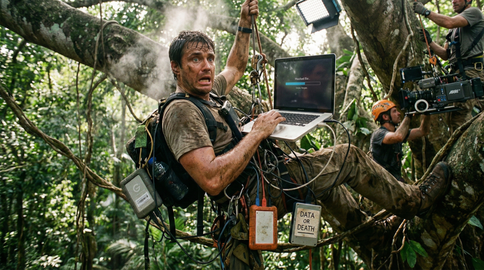 過酷な撮影現場